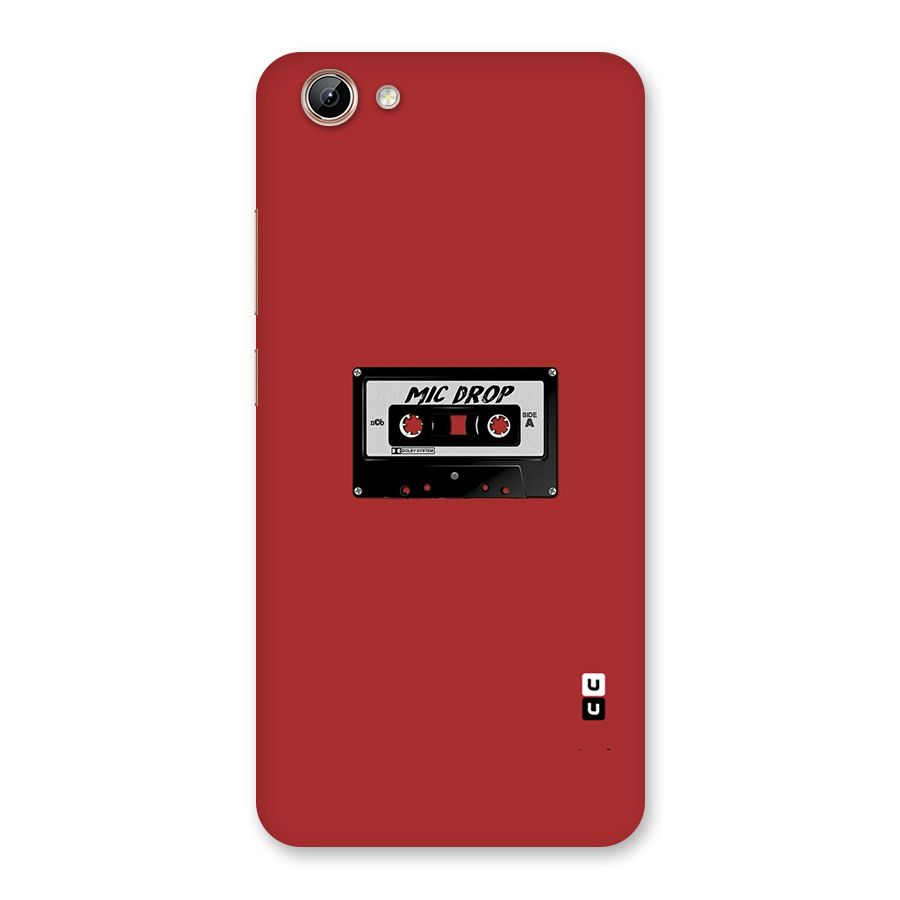 Mic Drop Cassette Minimalistic Back Case for Vivo Y71