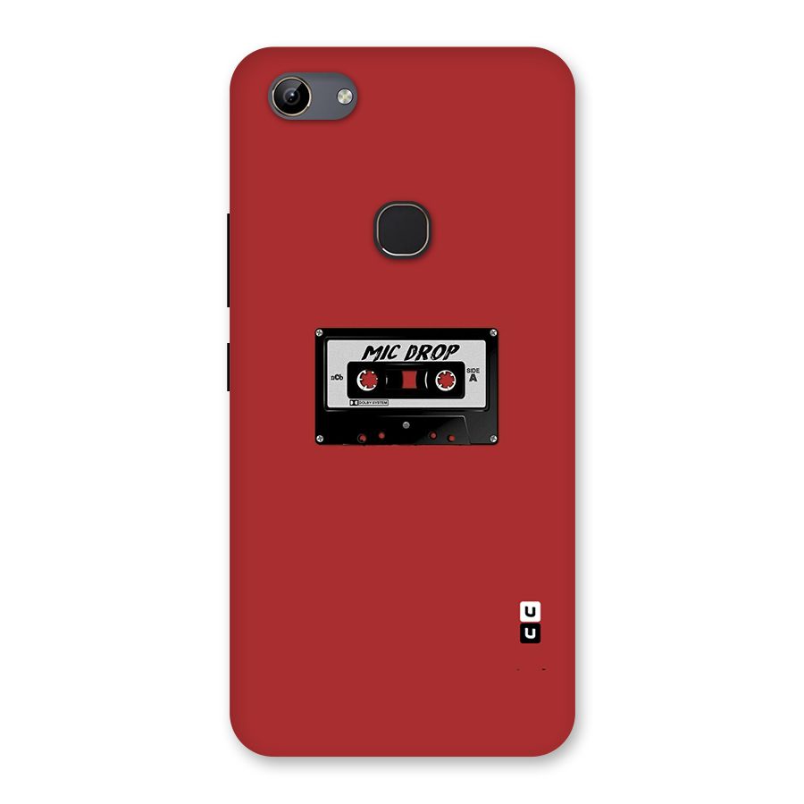 Mic Drop Cassette Minimalistic Back Case for Vivo Y81