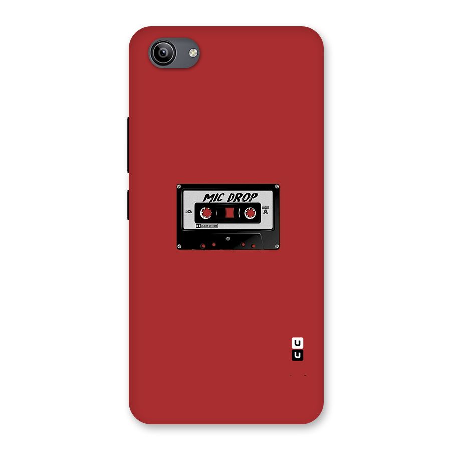 Mic Drop Cassette Minimalistic Back Case for Vivo Y81i
