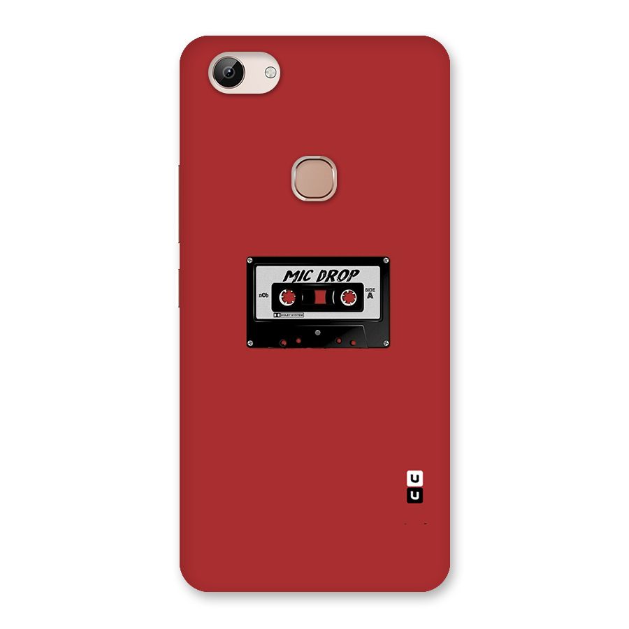 Mic Drop Cassette Minimalistic Back Case for Vivo Y83