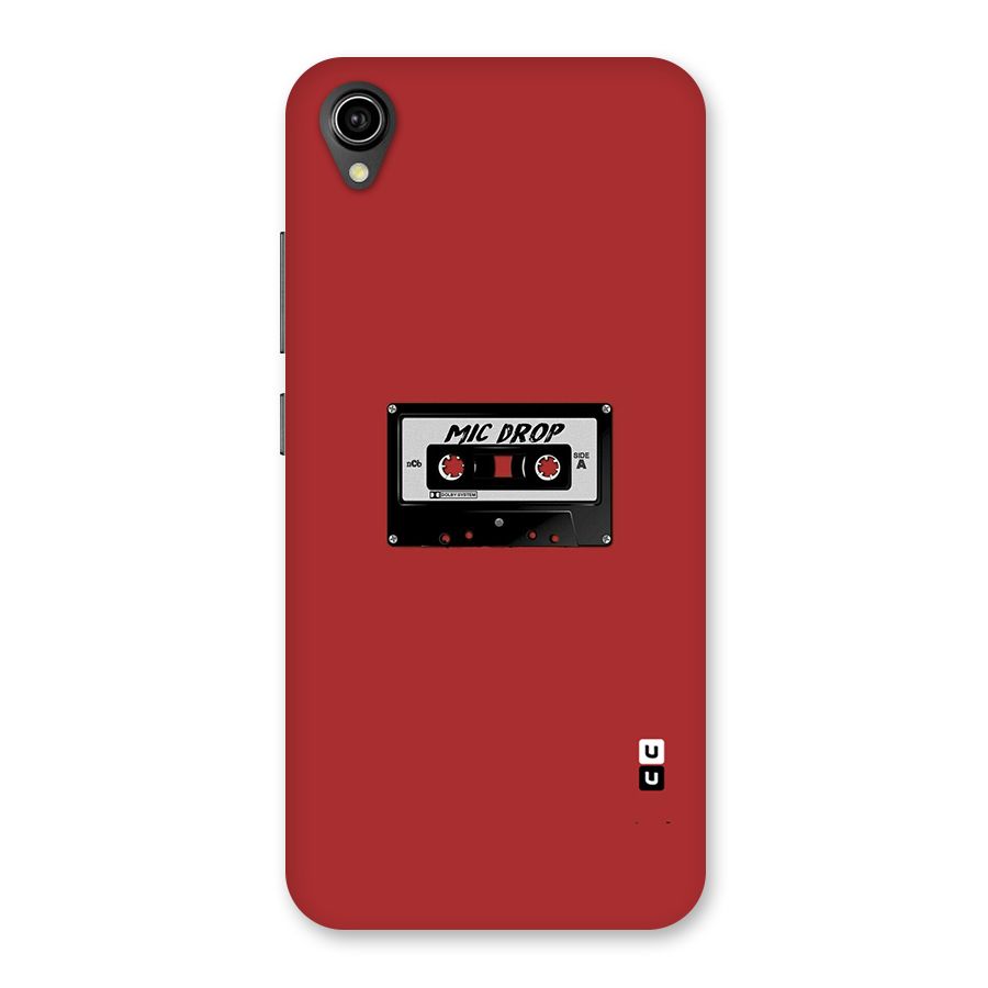 Mic Drop Cassette Minimalistic Back Case for Vivo Y90