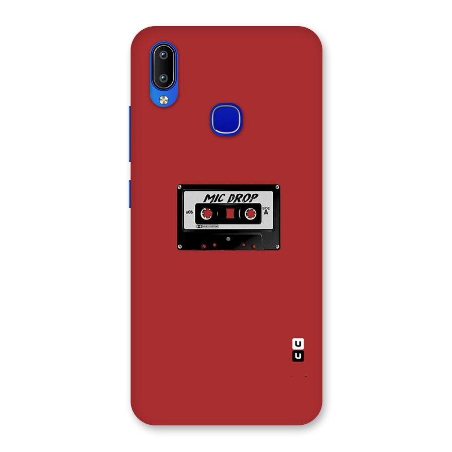 Mic Drop Cassette Minimalistic Back Case for Vivo Y91