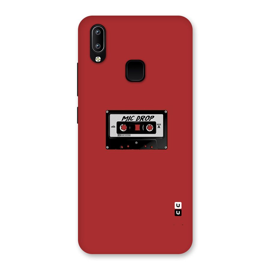Mic Drop Cassette Minimalistic Back Case for Vivo Y93