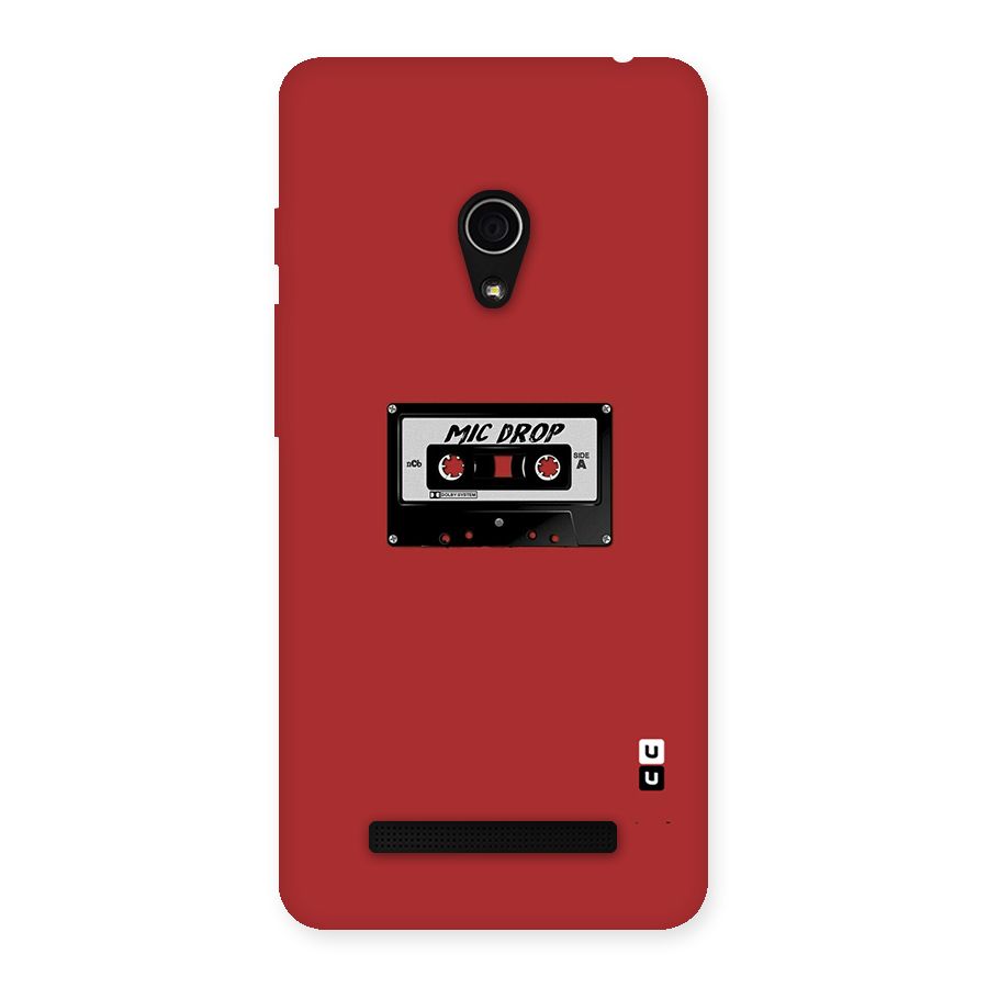 Mic Drop Cassette Minimalistic Back Case for Zenfone 5