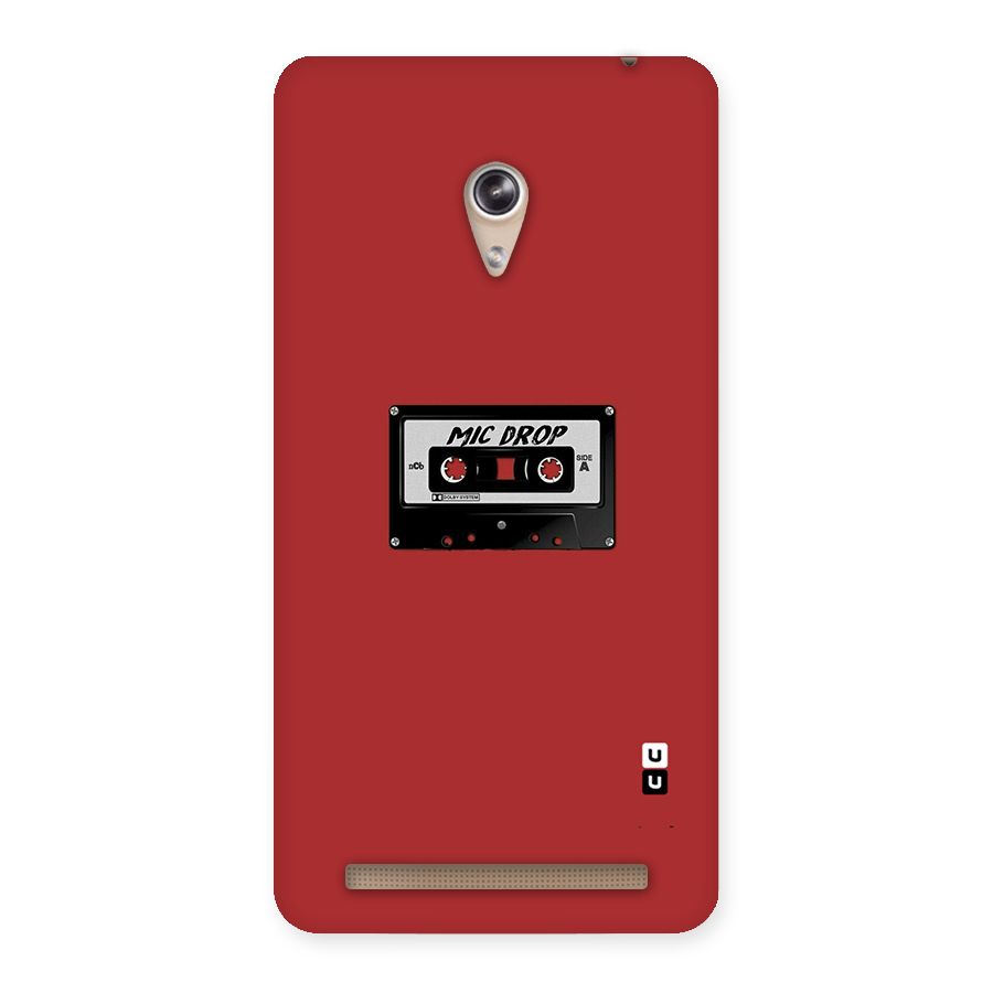 Mic Drop Cassette Minimalistic Back Case for Zenfone 6