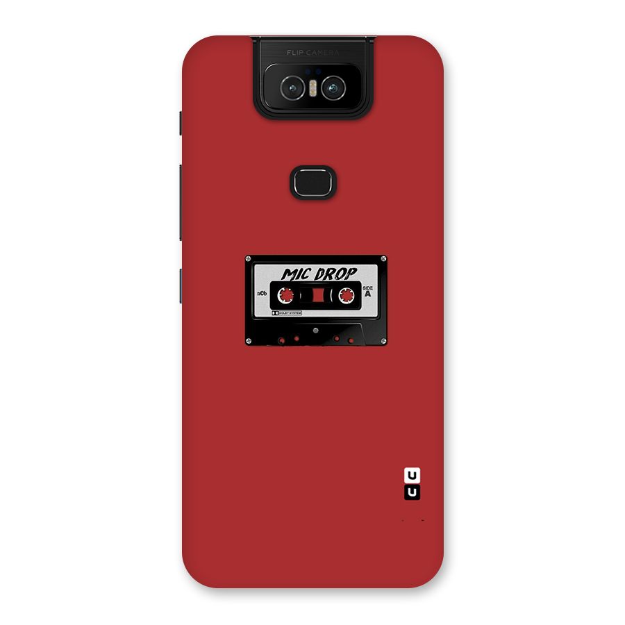Mic Drop Cassette Minimalistic Back Case for Zenfone 6z
