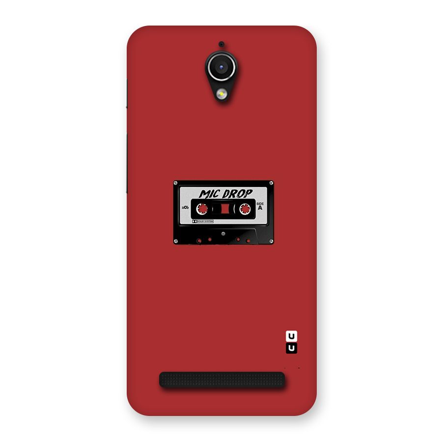 Mic Drop Cassette Minimalistic Back Case for Zenfone Go
