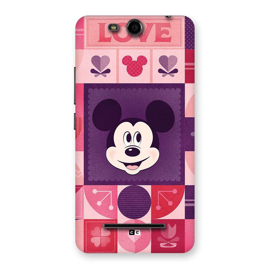 Mice In Love Back Case for Canvas Juice 3 Q392
