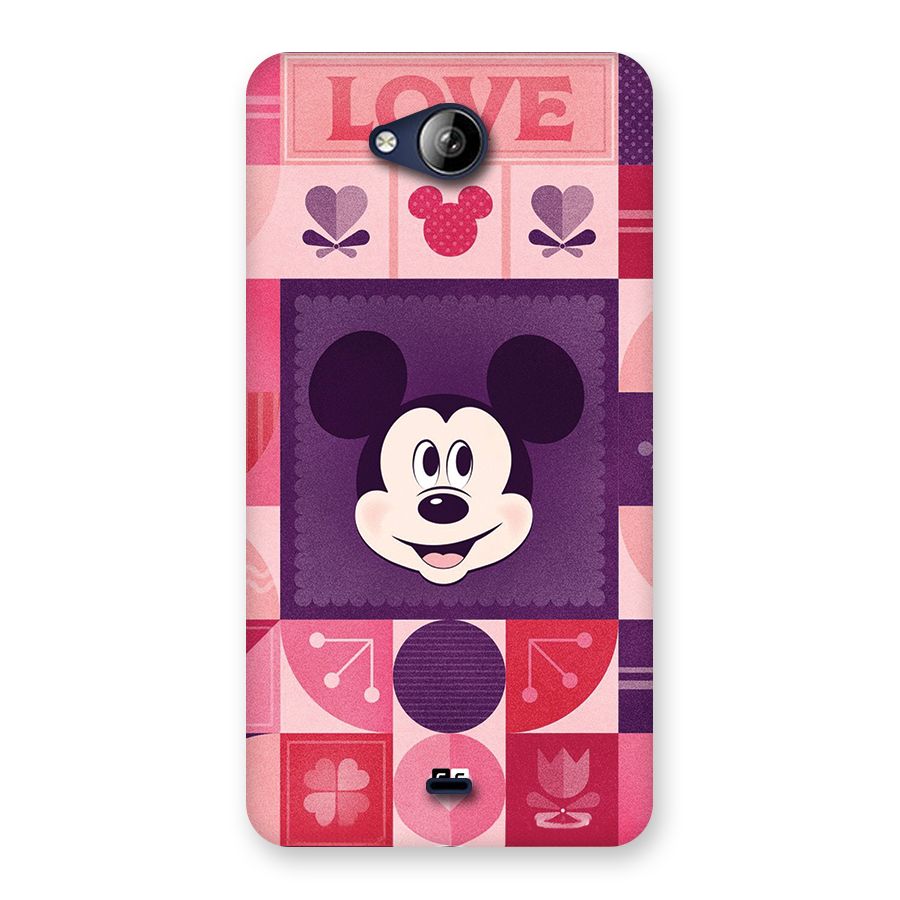 Mice In Love Back Case for Canvas Play Q355