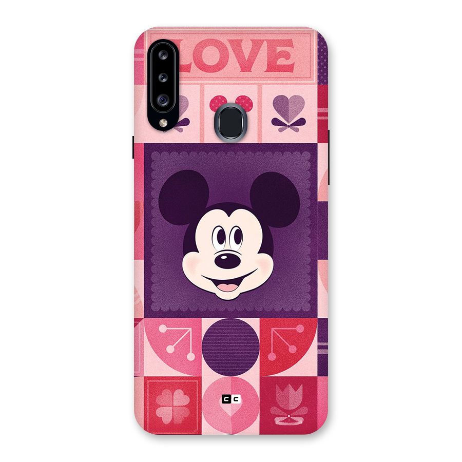 Mice In Love Back Case for Galaxy A20s