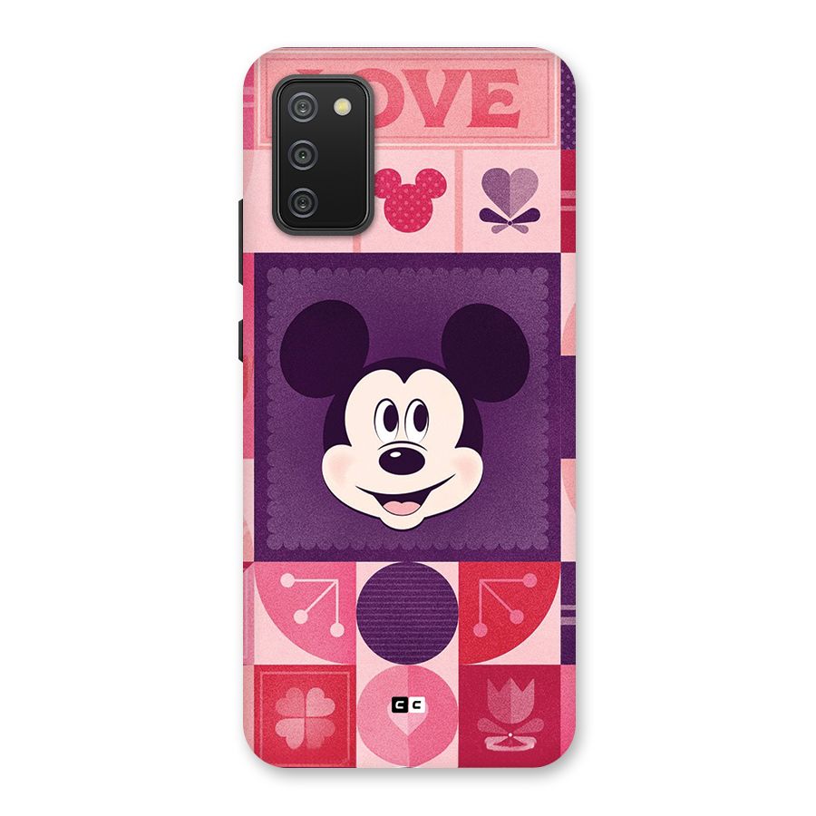 Mice In Love Back Case for Galaxy F02s