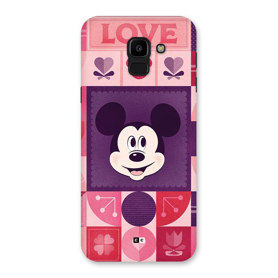 Mice In Love Back Case for Galaxy J6