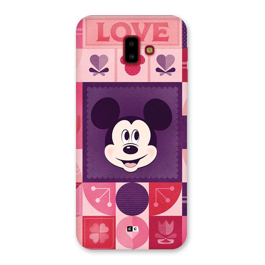 Mice In Love Back Case for Galaxy J6 Plus
