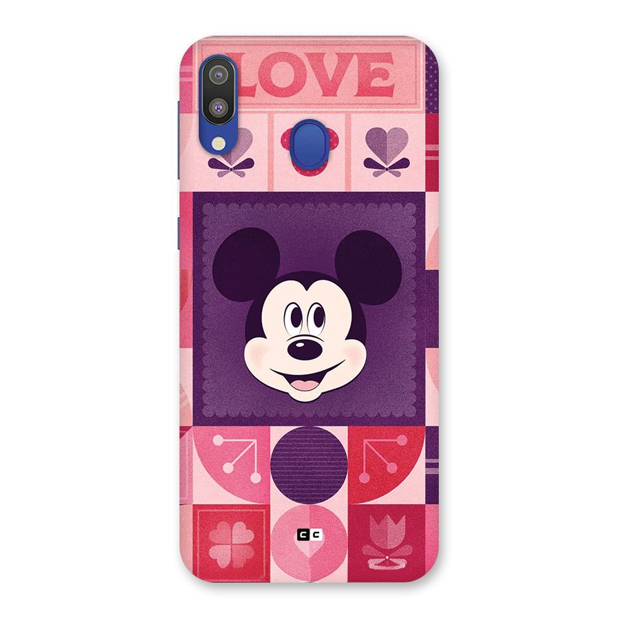 Mice In Love Back Case for Galaxy M20