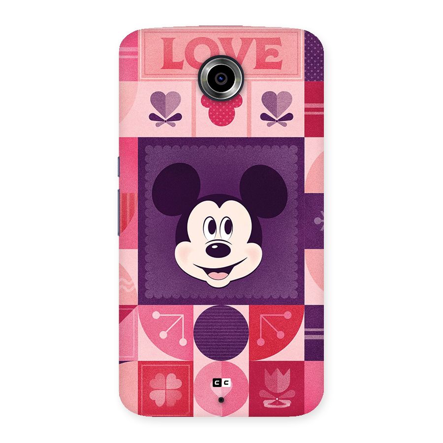 Mice In Love Back Case for Google Nexus 6