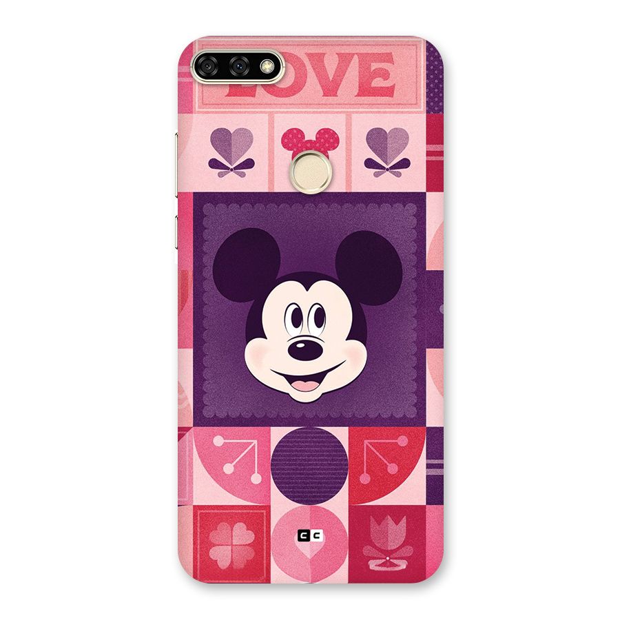 Mice In Love Back Case for Honor 7A