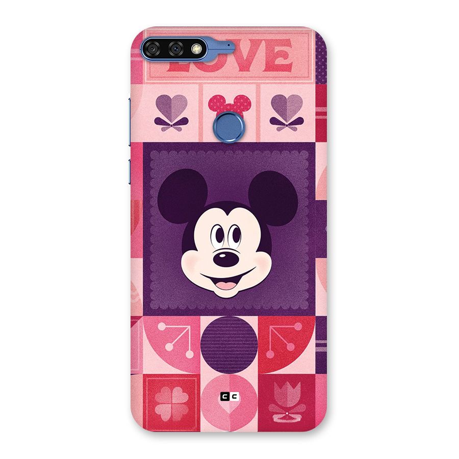 Mice In Love Back Case for Honor 7C