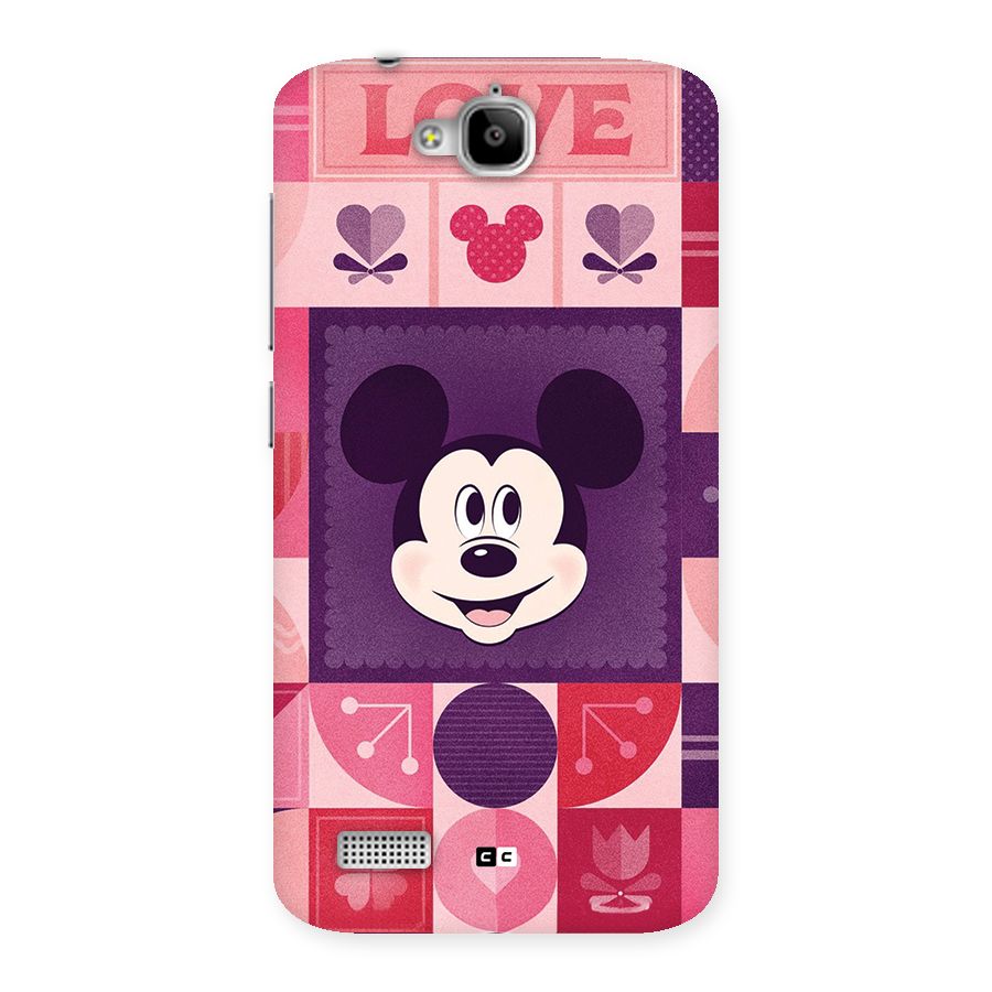 Mice In Love Back Case for Honor Holly