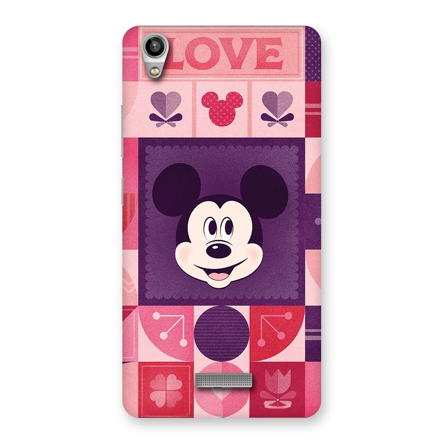 Mice In Love Back Case for Lava Pixel V1