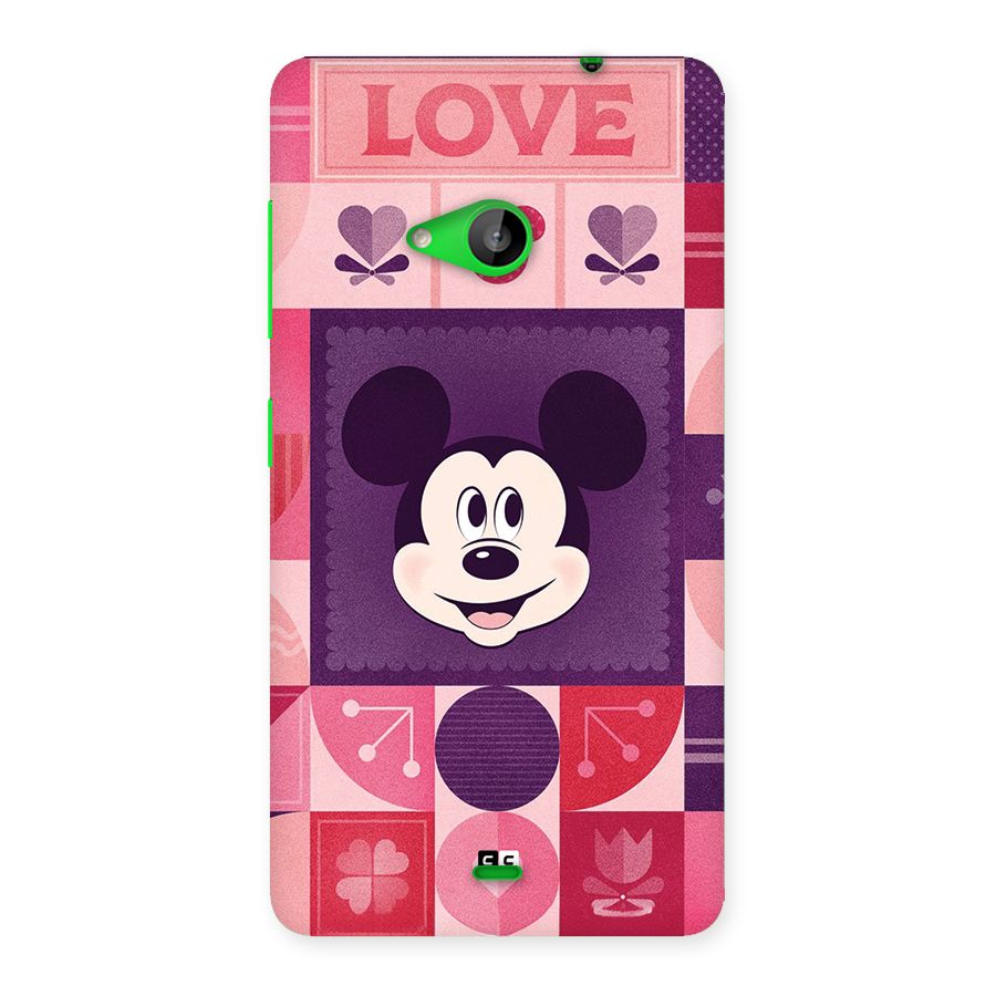 Mice In Love Back Case for Lumia 535
