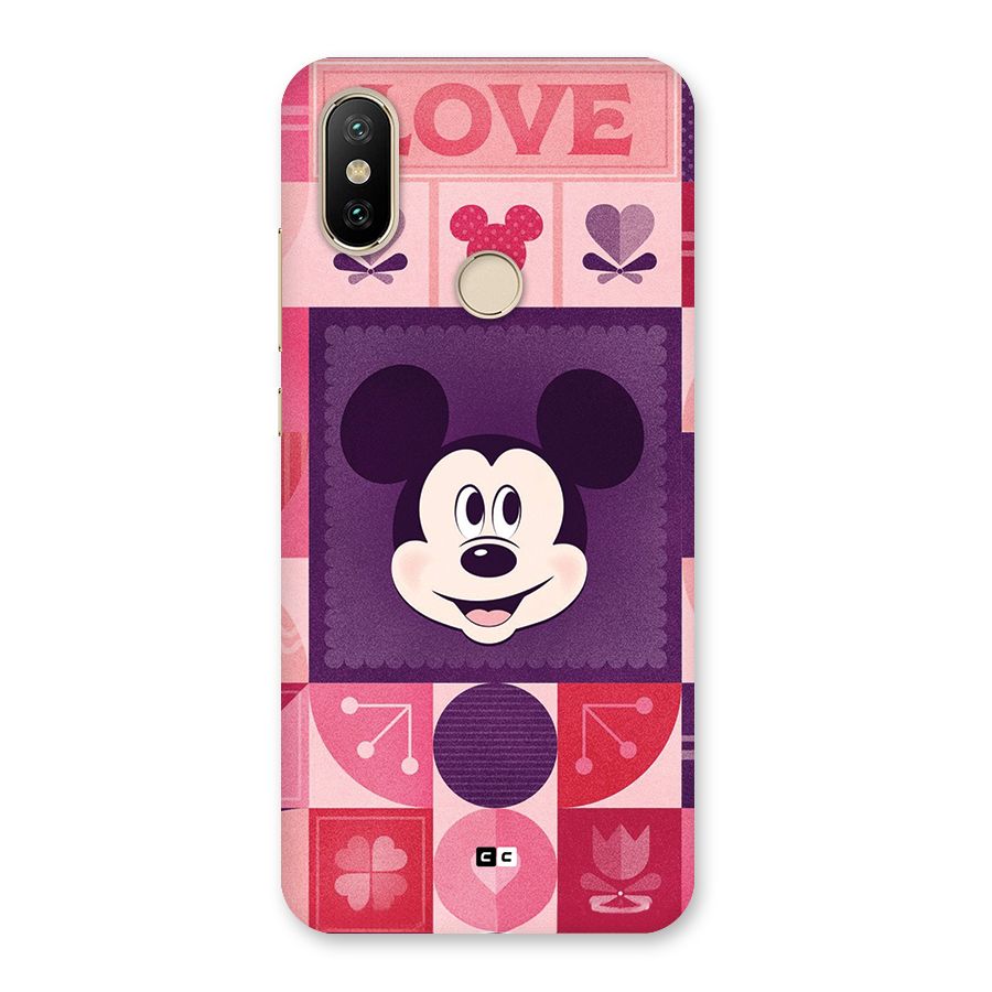 Mice In Love Back Case for Mi A2