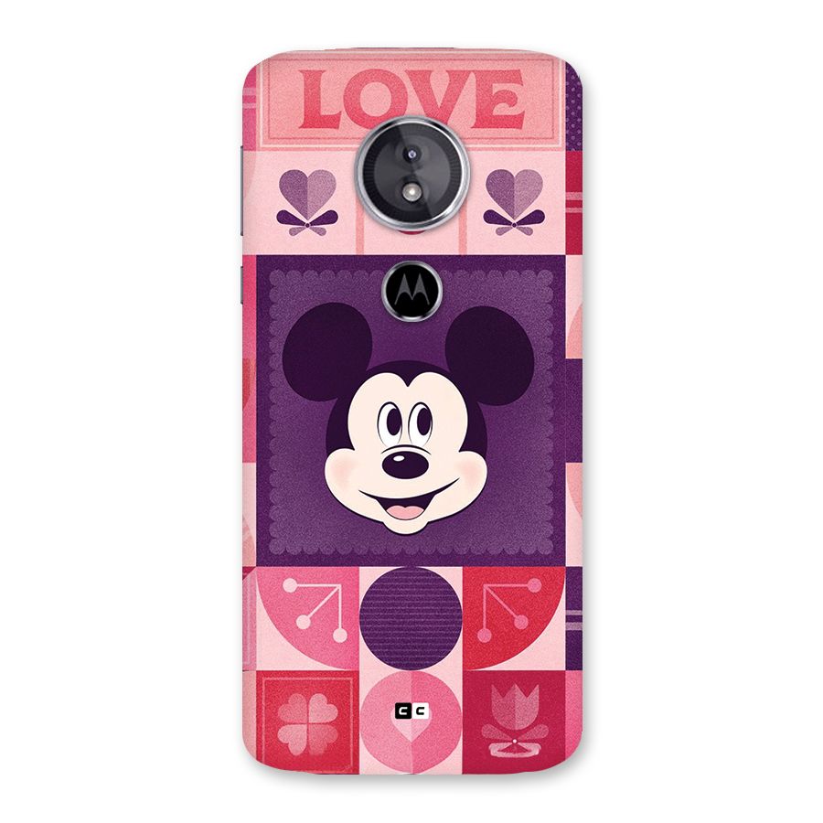 Mice In Love Back Case for Moto E5
