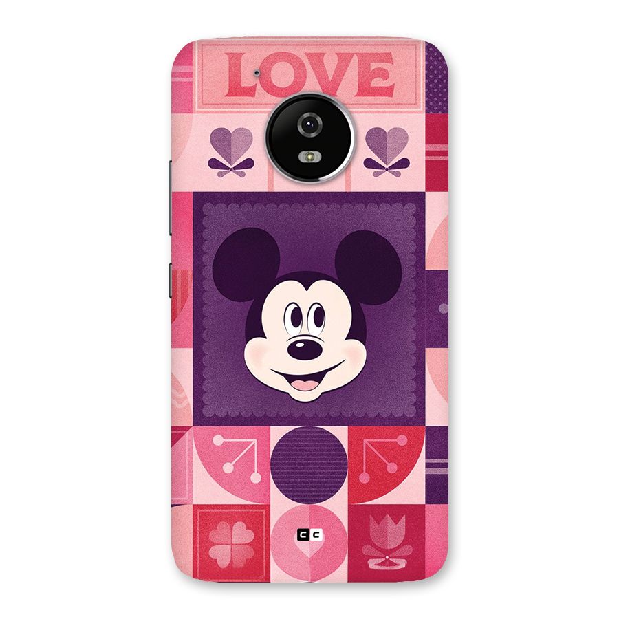 Mice In Love Back Case for Moto G5