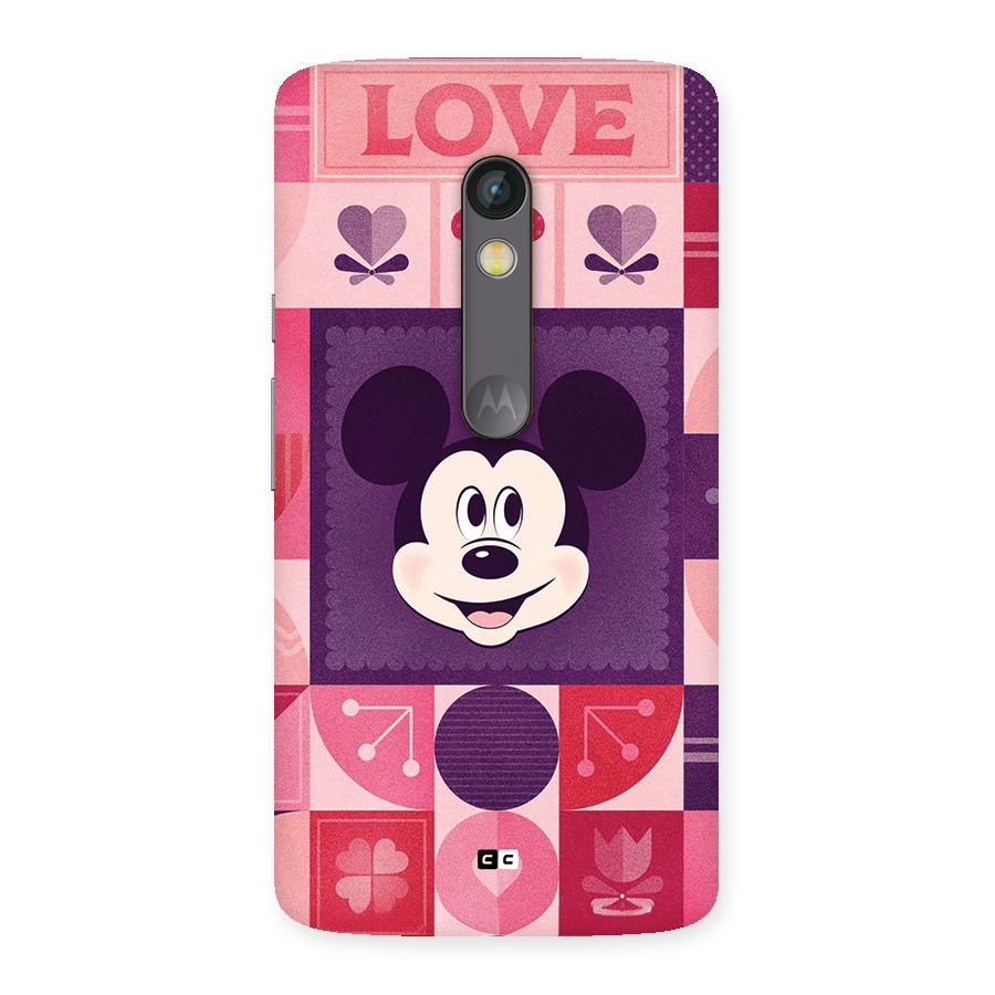 Mice In Love Back Case for Moto X Play