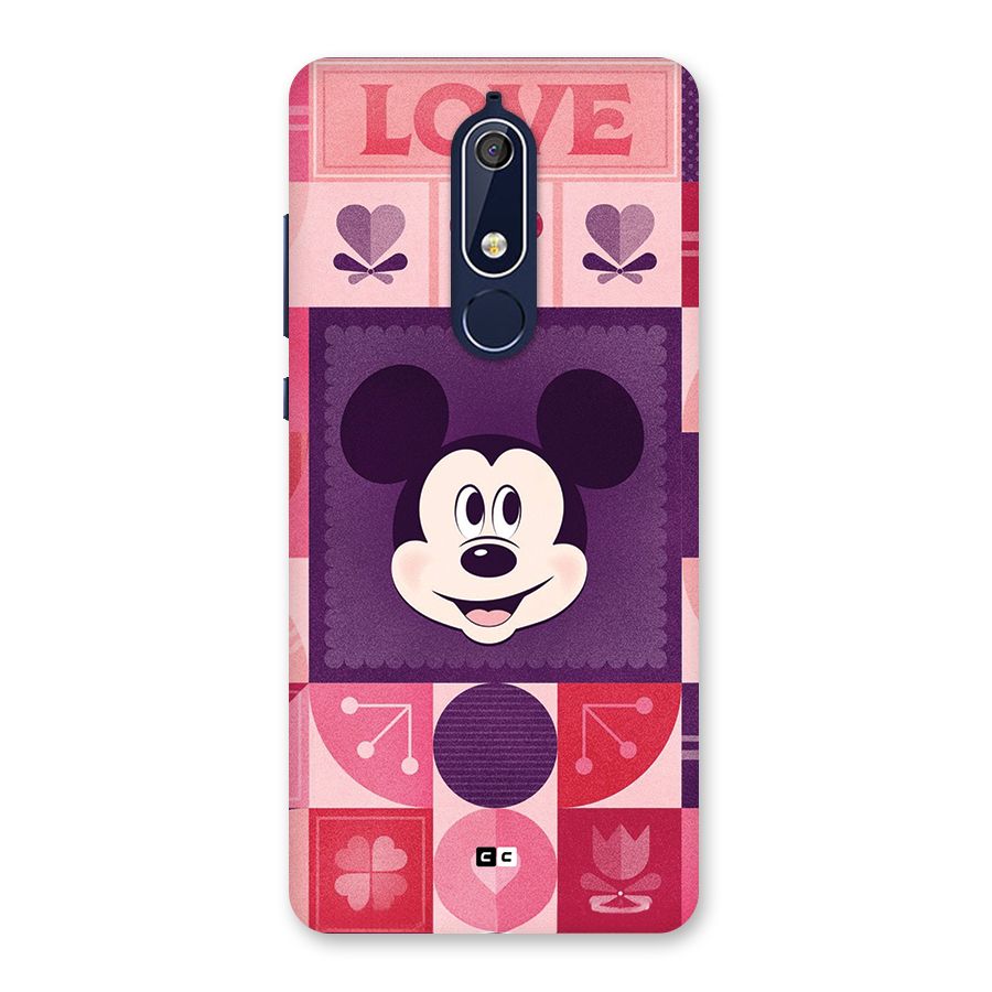 Mice In Love Back Case for Nokia 5.1