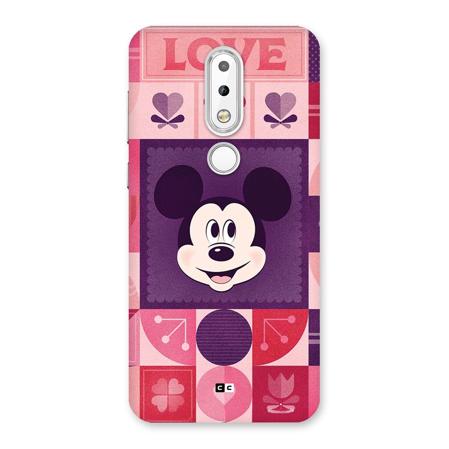 Mice In Love Back Case for Nokia 6.1 Plus
