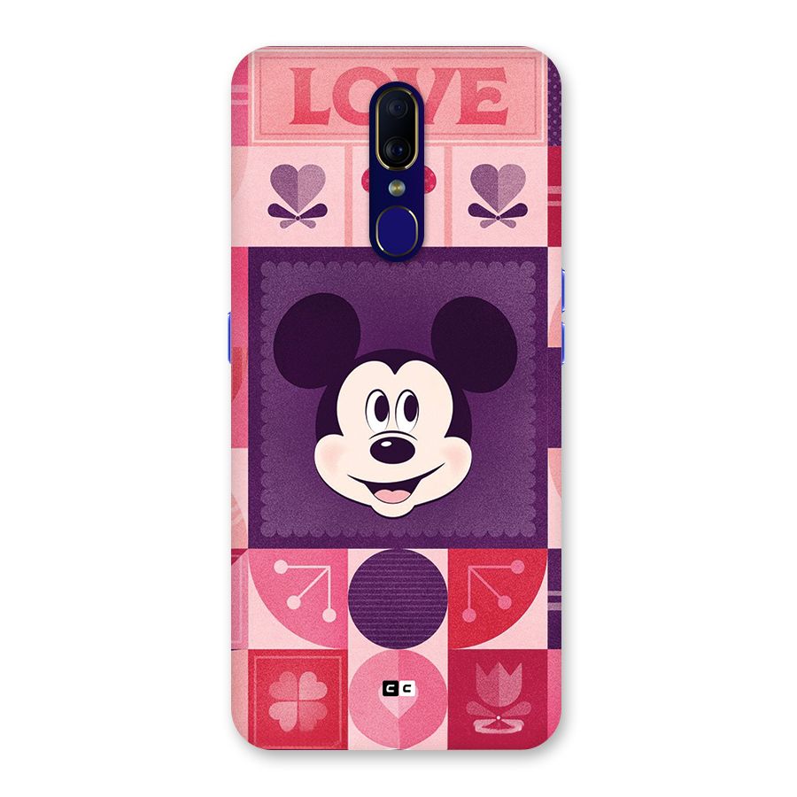 Mice In Love Back Case for Oppo A9