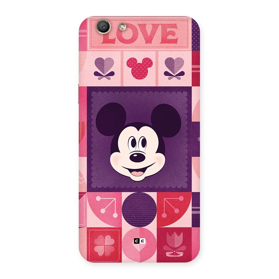Mice In Love Back Case for Oppo F1s