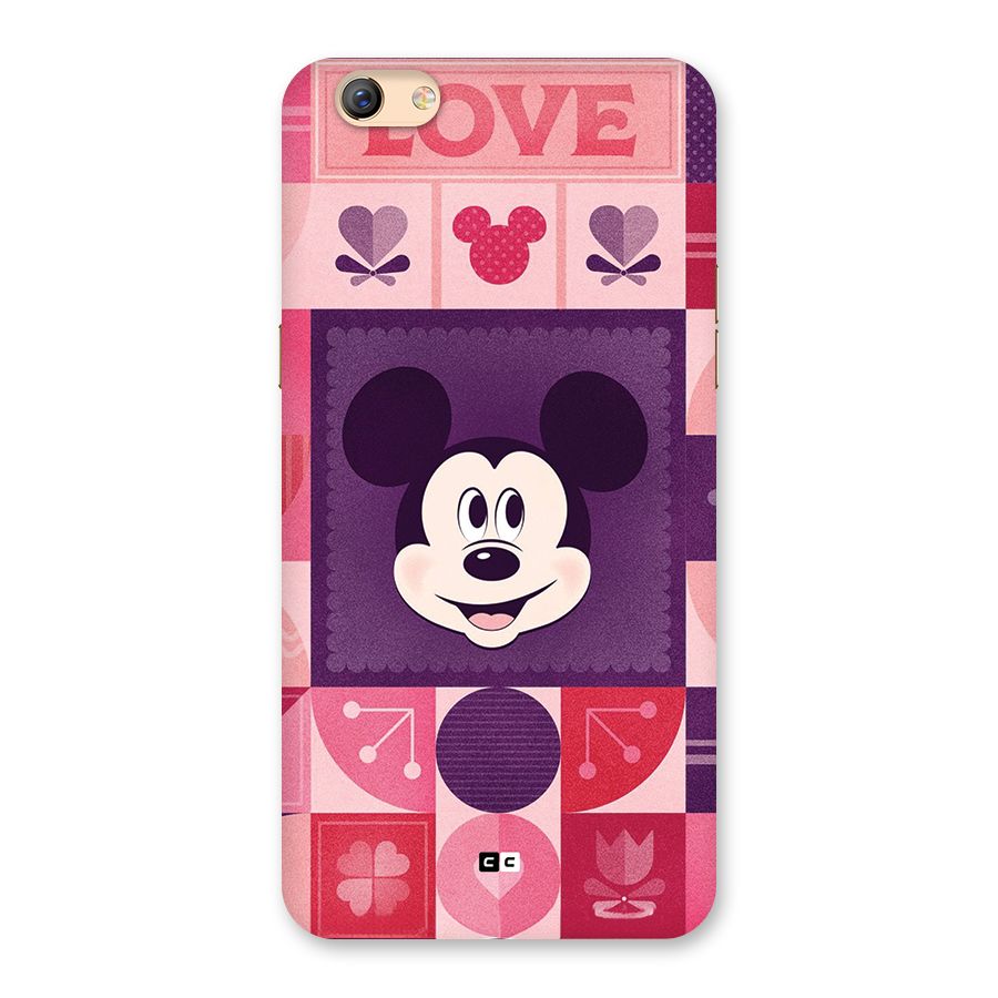 Mice In Love Back Case for Oppo F3 Plus