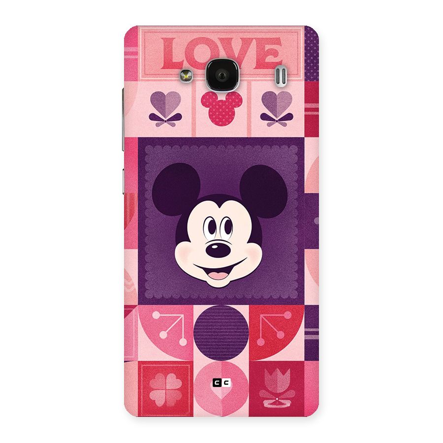 Mice In Love Back Case for Redmi 2