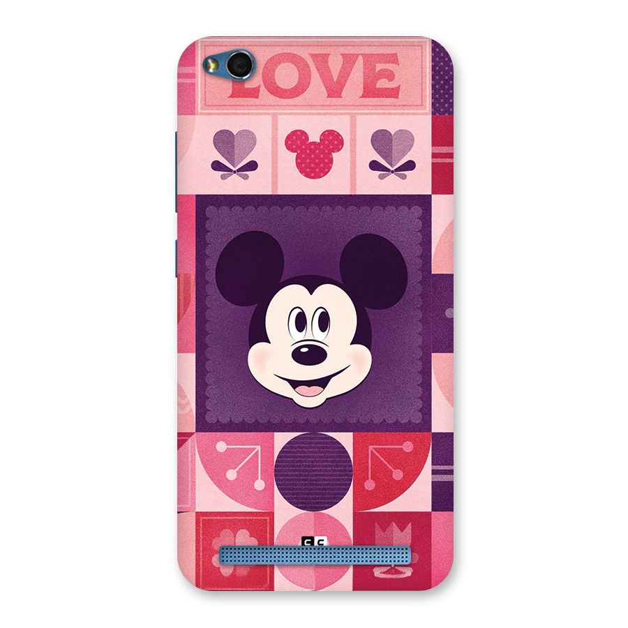 Mice In Love Back Case for Redmi 5A