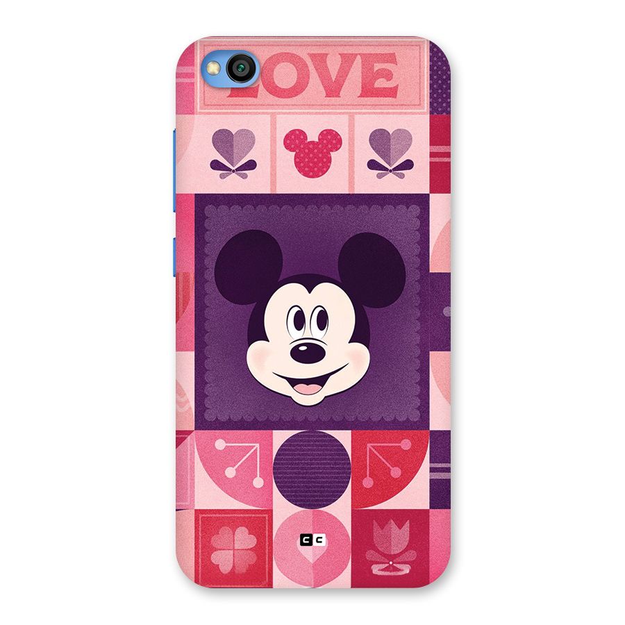 Mice In Love Back Case for Redmi Go