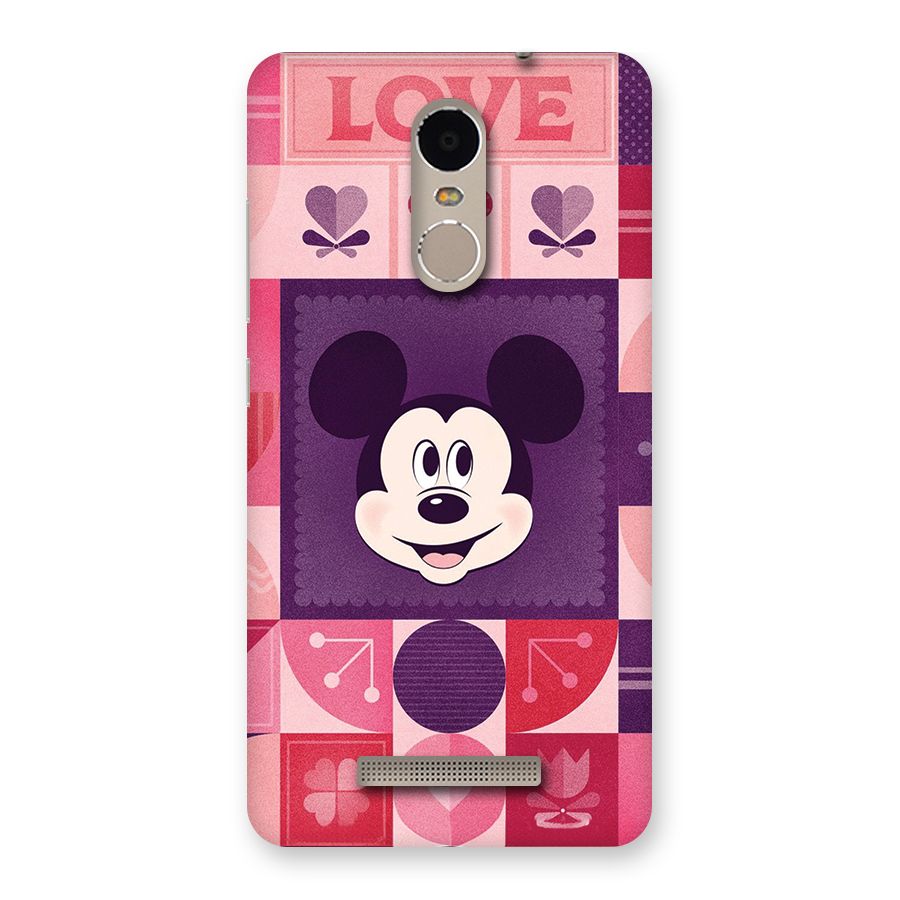 Mice In Love Back Case for Redmi Note 3