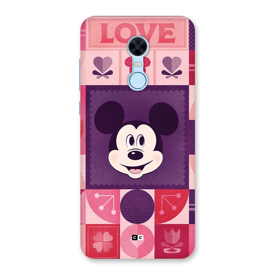 Mice In Love Back Case for Redmi Note 5