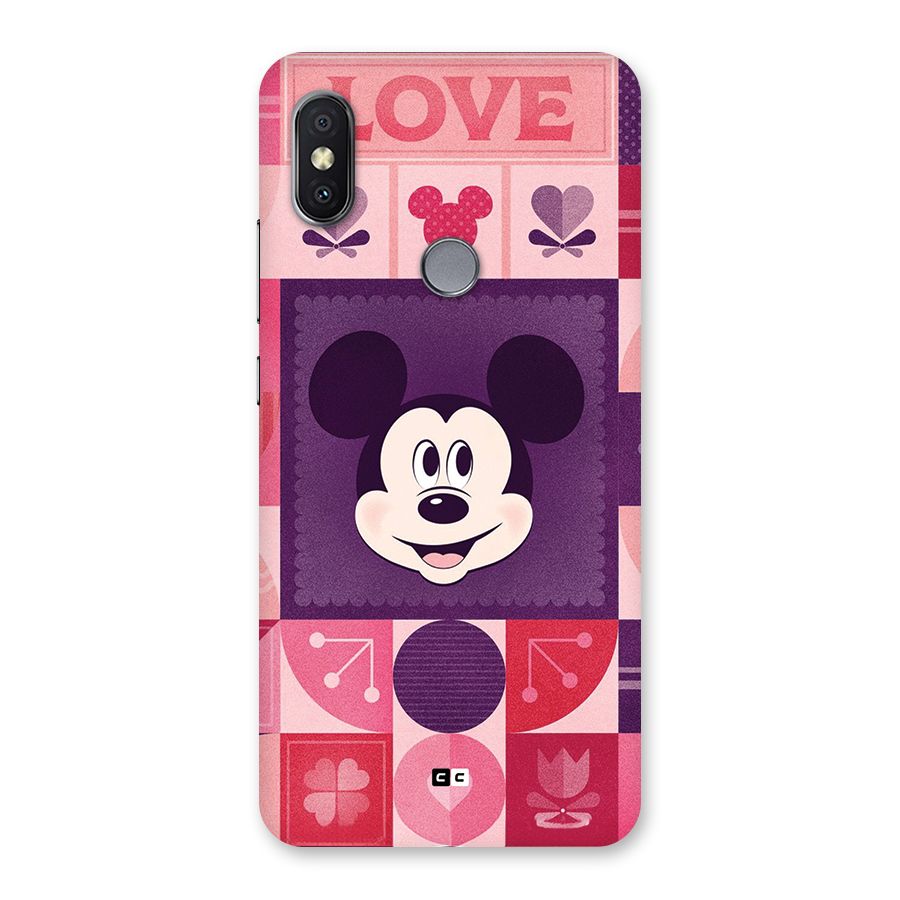 Mice In Love Back Case for Redmi Y2