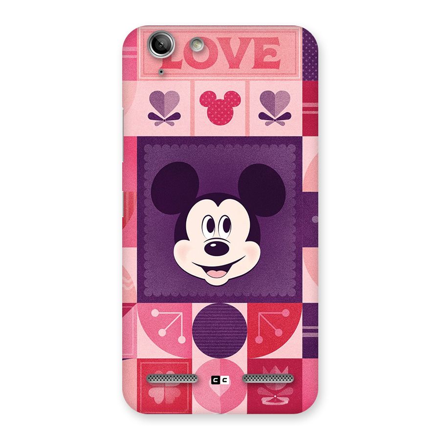 Mice In Love Back Case for Vibe K5