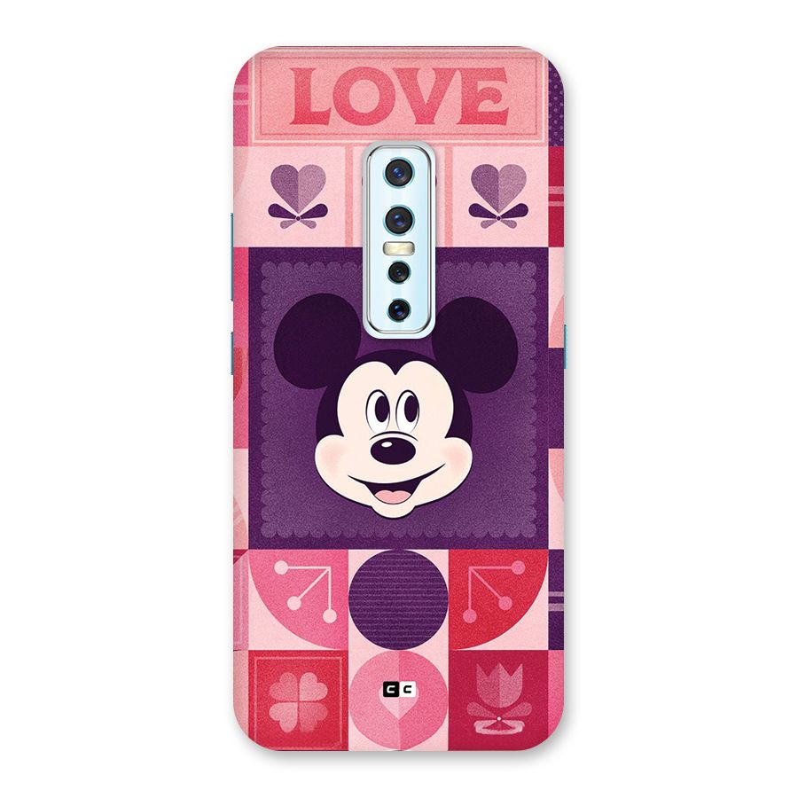 Mice In Love Back Case for Vivo V17 Pro