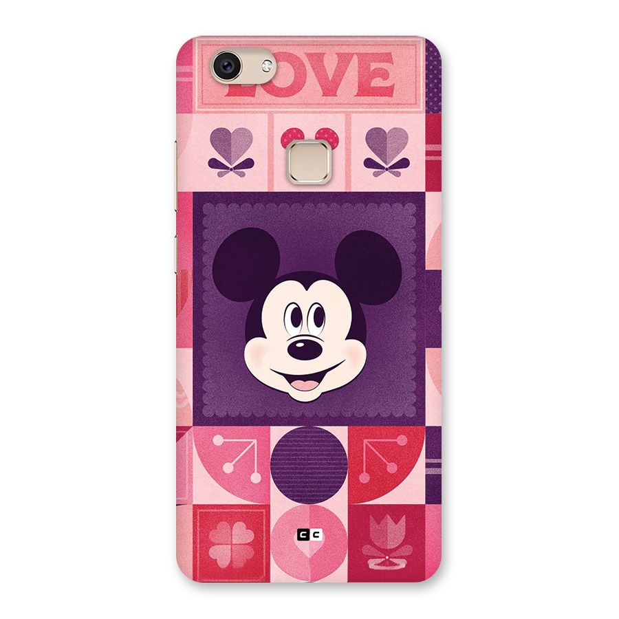 Mice In Love Back Case for Vivo V7