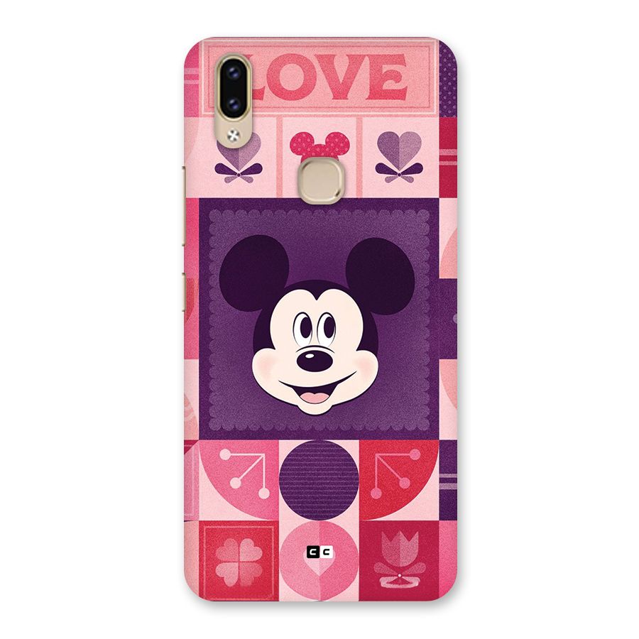 Mice In Love Back Case for Vivo V9 Youth