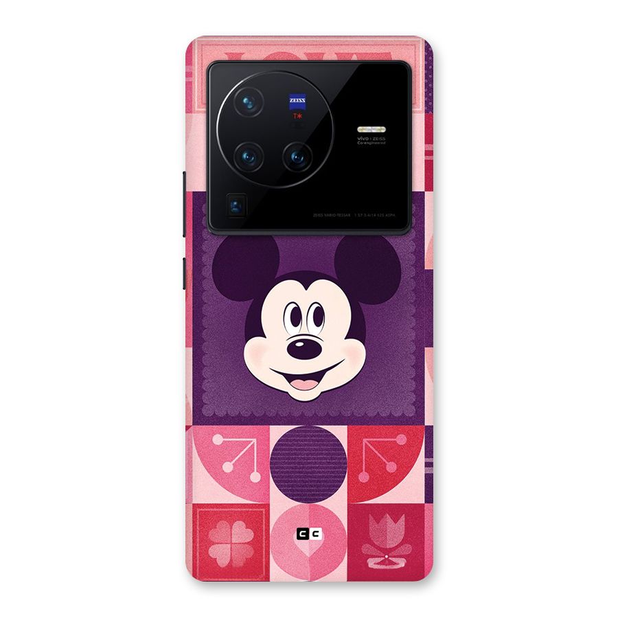 Mice In Love Back Case for Vivo X80 Pro