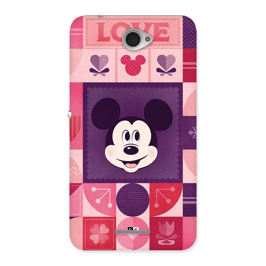 Mice In Love Back Case for Xperia E4
