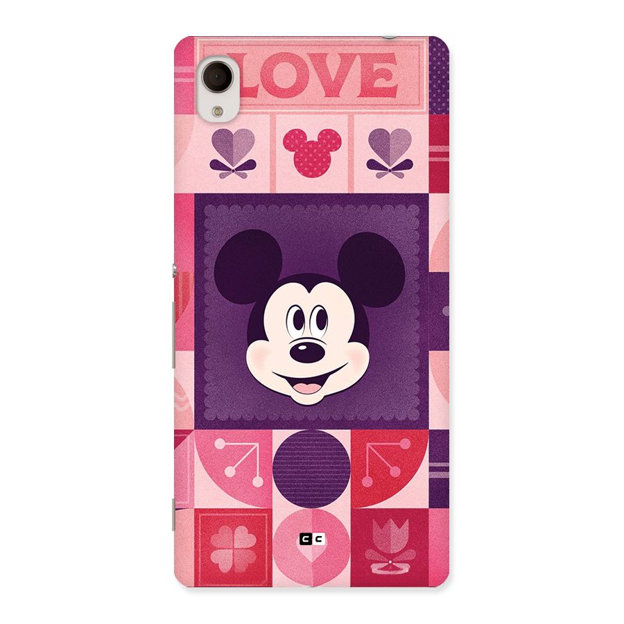 Mice In Love Back Case for Xperia M4