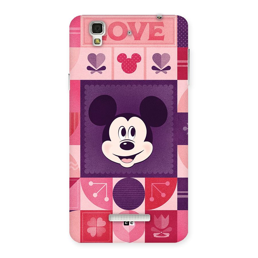 Mice In Love Back Case for YU Yureka Plus