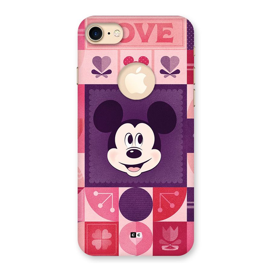 Mice In Love Back Case for iPhone 7 Logo Cut