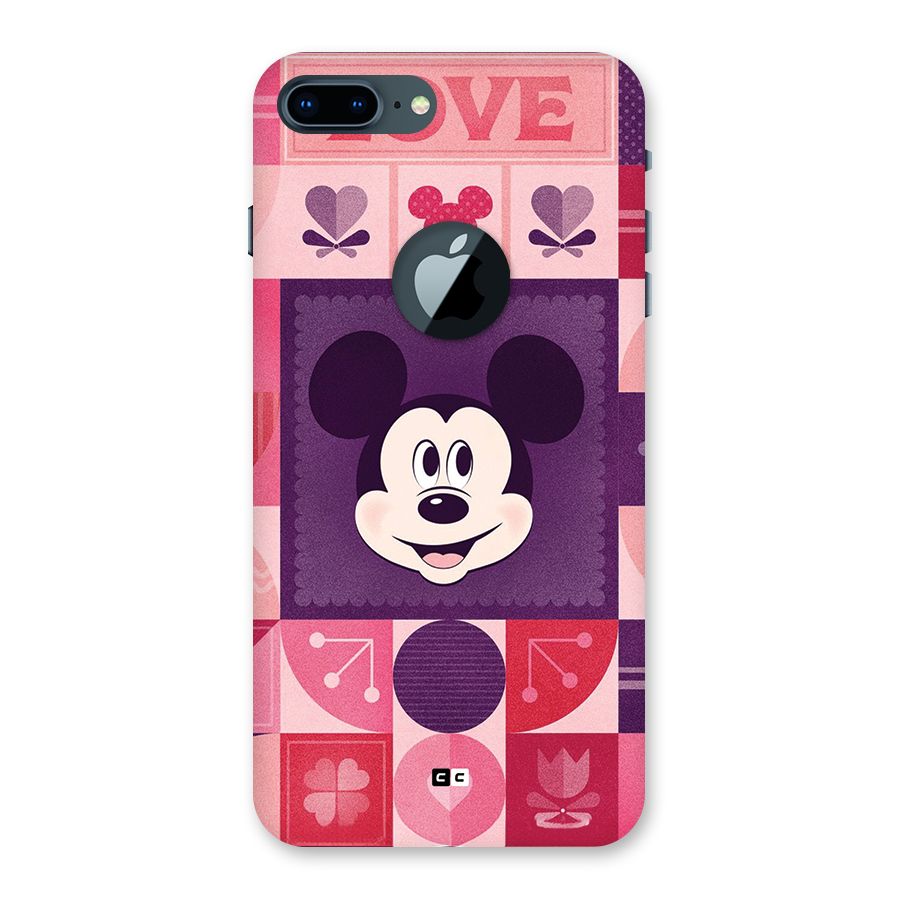 Mice In Love Back Case for iPhone 7 Plus Logo Cut