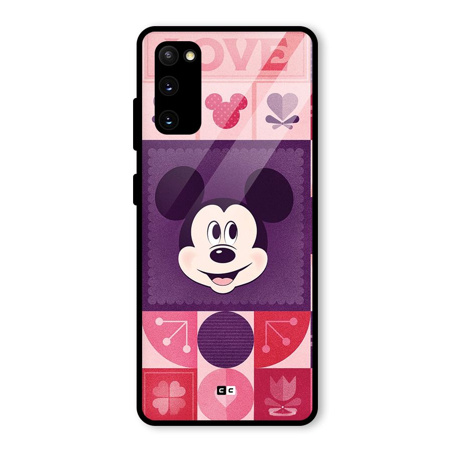 Mice In Love Glass Back Case for Galaxy S20 FE 5G